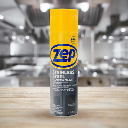 Zep Commercial ZUSSTL14  Stainless Steel Polish - 14 fl oz Image 3