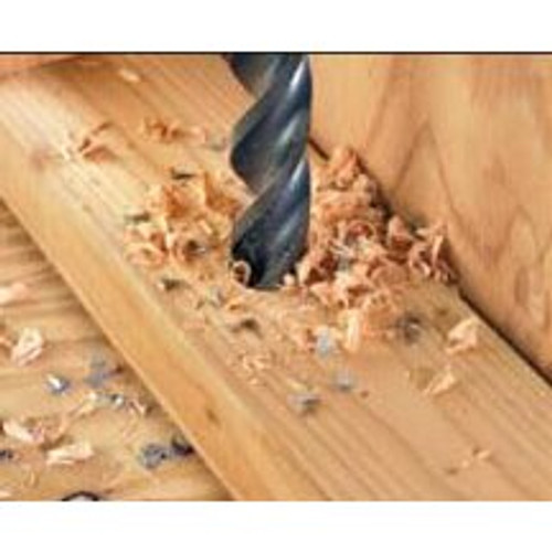 WoodOwl 03710  13/16" x 7-1/2" Tri-Cut Nail Chipper Ship Auger Bit  Image 2