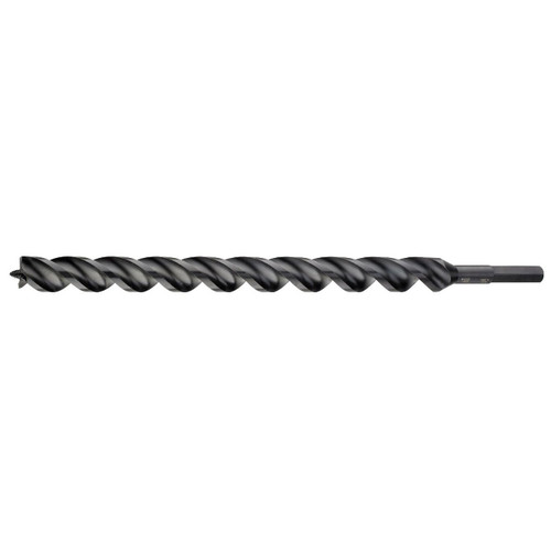 WoodOwl 03810  13/16" x 18" Tri-Cut Nail Chipper Ship Auger Bit  Image 0