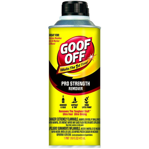 Goof Off FG653  Pro Strength Remover 16 oz. E-Z Pour Image 0