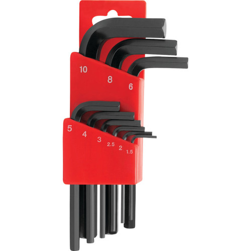 Performance Tool 1401  9 Piece Metric Hex Key Set Image 0