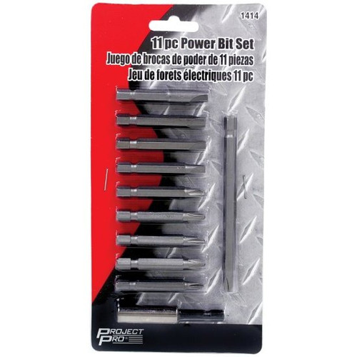 Performance Tool 1414  11 Piece Power Bit Set Image 1