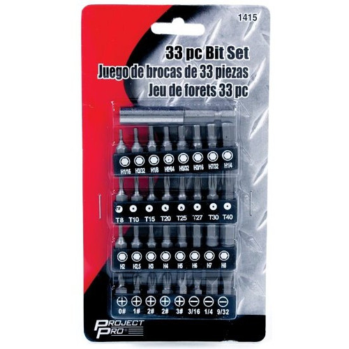 Performance Tool 1415  33 Piece Bit Set Image 1