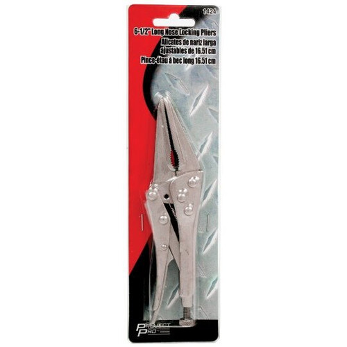 Performance Tool 1424  6-1/2 Inch Long Nose Locking Pliers Image 1