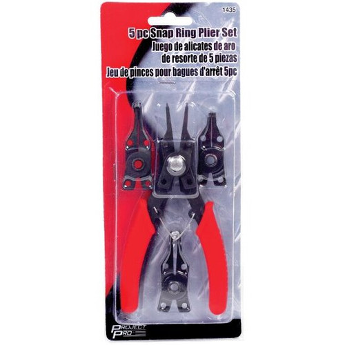 Performance Tool 1435  5 Piece Snap Ring Plier Set Image 1