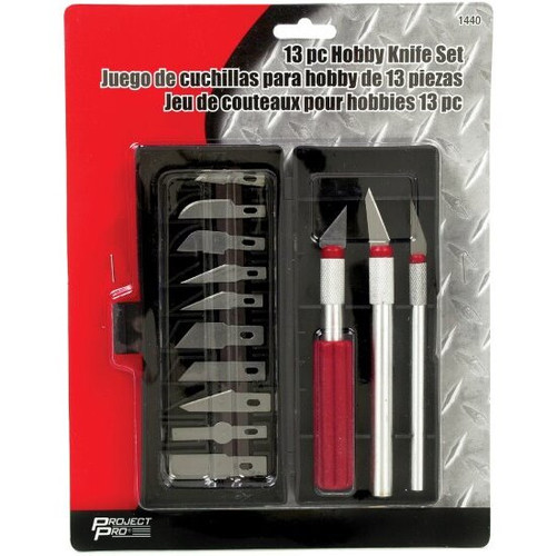 Performance Tool 1440  13 Piece Hobby Knife Set Image 1