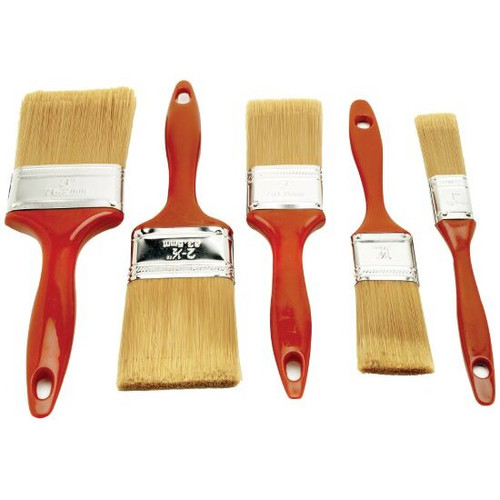 Performance Tool 1452  5 Piece Polyester Paint Brush Set Image 2