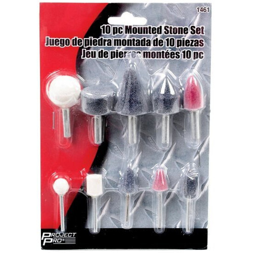 Performance Tool 1461  10 Piece Mounted Stone Set Image 1