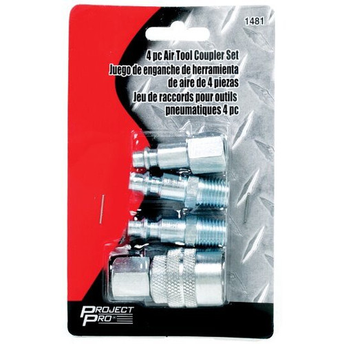 Performance Tool 1481  4 Piece Air Tool Coupler Set Image 1