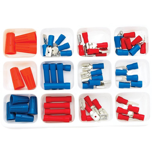 Performance Tool 1484  60 Piece Electrical Terminals Set Image 0 Performance Tool 1484  60 Piece Electrical Terminals Set Image 0