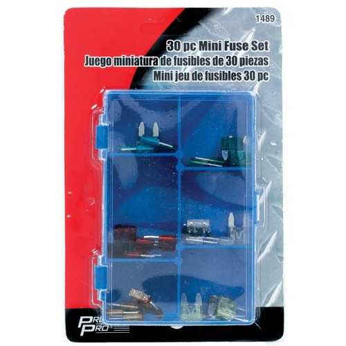 Performance Tool 1489  30 Piece Automotive Mini Fuse Kit Image 1