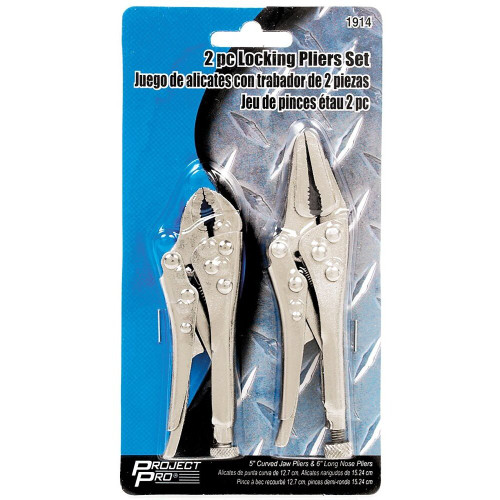 Performance Tool 1914  2 Piece Locking Pliers Set Image 1