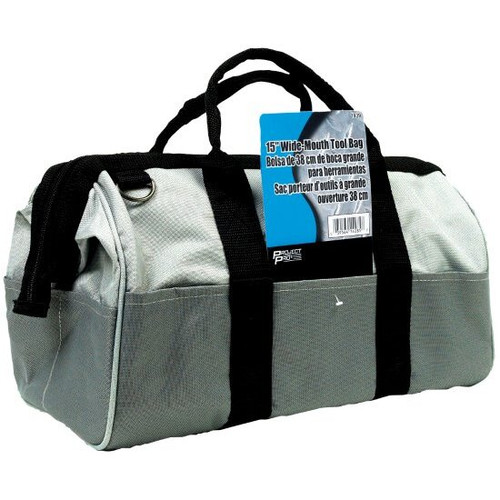 Performance Tool 1939  15 Inch Wide-Mouth Tool Bag Image 1