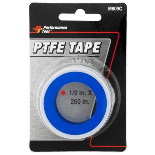 Performance Tool M609C  1/2" x 260" PTFE Thread Tape Image 1