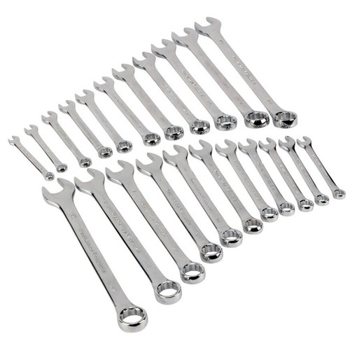 Performance Tool W1069  22 Piece SAE/Metric Combination Wrench Set Image 0 Performance Tool W1069  22 Piece SAE/Metric Combination Wrench Set Image 0