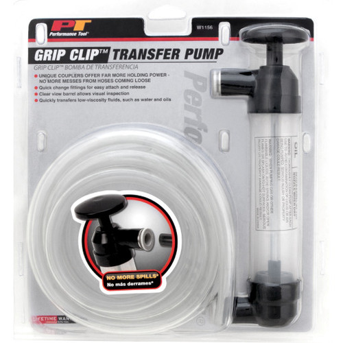 Performance Tool W1156  Grip Clip Quick Release Transfer Pump Image 2