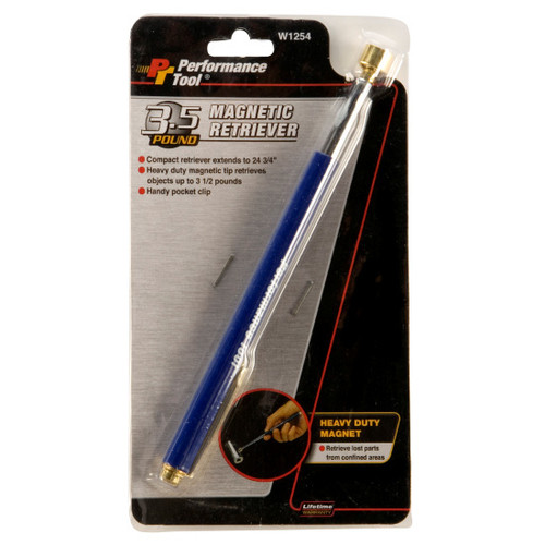 Performance Tool W1254  3-1/2 Lbs Pocket Magnetic Retriever Image 1