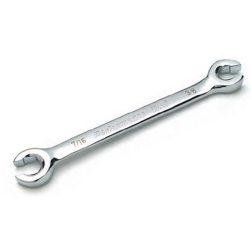 Performance Tool W30402  3/8" x 7/16" SAE Flare Nut / Tubing Wrench Image 0