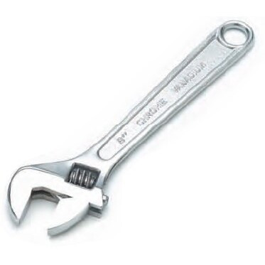 Performance Tool W30708  8" Adjustable Wrench Image 0