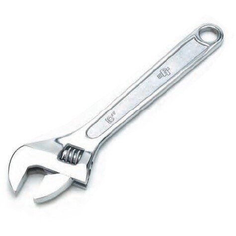 Performance Tool W30710  10" Adjustable Wrench Image 0