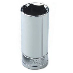 Performance Tool W32332  1" SAE Size 6 Point 1/2" Drive Deep Well Socket Image 0