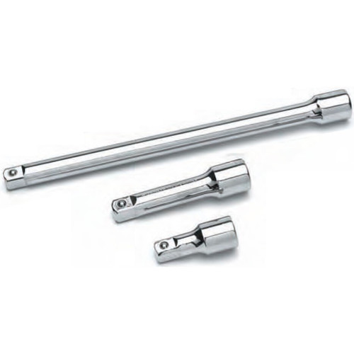 Performance Tool W38155  3 Piece 3/8" Drive Socket Extension Set 1-3/4", 3" and 8" Lengths Image 0