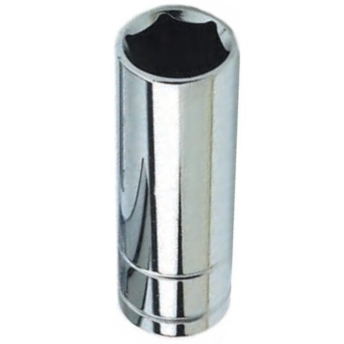 Performance Tool W38318  9/16" SAE Size 6 Point 3/8" Drive Deep Well Socket Image 0
