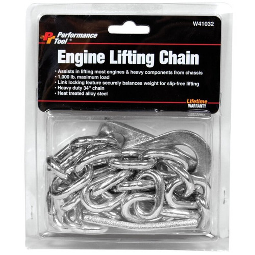 Performance Tool W41032  1000 lb Capacity Engine Lifting Chain - 34" Length Image 2