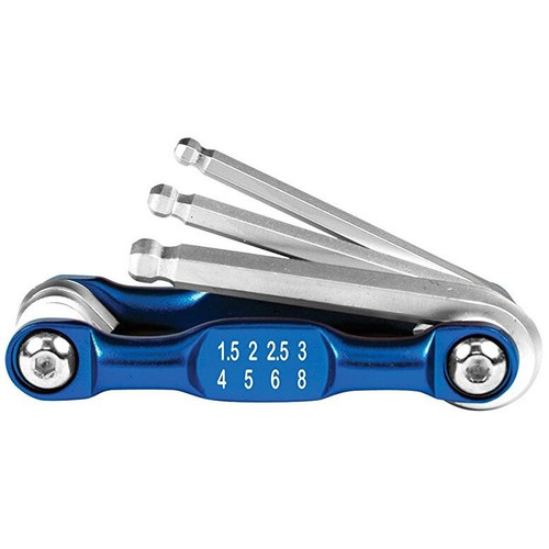 Performance Tool W80291  3 Piece Aluminum Hex and Star Key Folding Sets Image 3