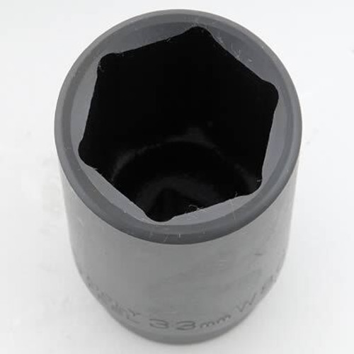 Performance Tool W80553  33mm 6 Point Front Wheel Drive Axle Nut Socket - 1/2" Drive Compatible with Chrysler and GM Image 1