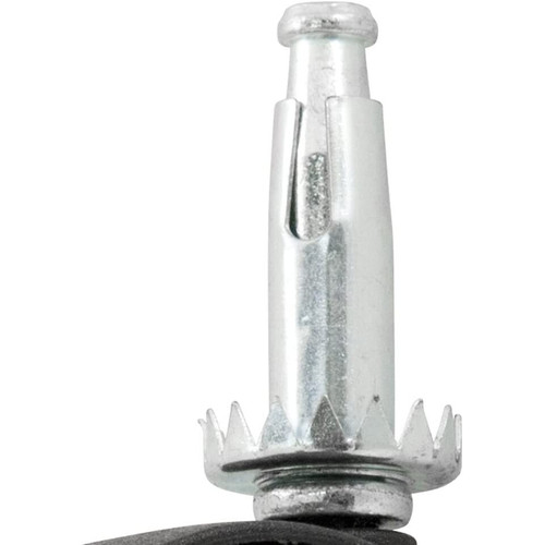 Titan Casters 4326695N  Stem Twin Black Caster 2" Image 1