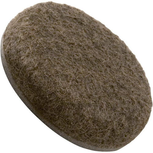 Super Sliders 4338495N  Formed Felt Slider Brown 1" - 4 Piece Image 1
