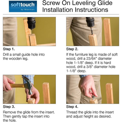 SoftTouch 4603695N  Leveling Glide 1-1/16" Image 3