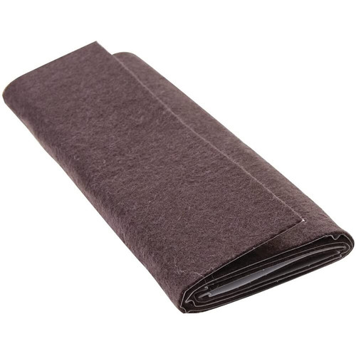 SoftTouch 4612595N  Felt Blanket 6 x 18 Brown Image 0