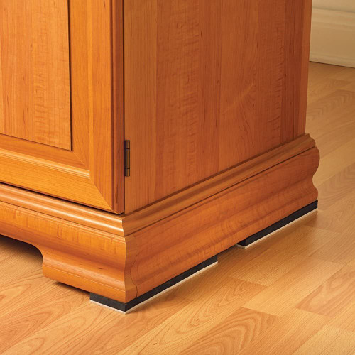 Super Sliders 4703795N  Reusable Furniture Felt Sliders 2-1/2" x 9" - 4 Pack Image 1
