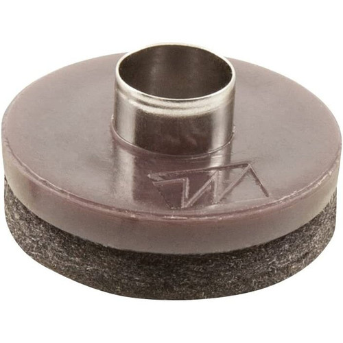 Super Sliders 4718795N  Round Felt Pad 1" Nail On - 8 Pack Image 2