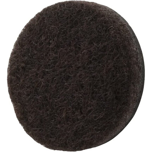 SoftTouch 4728595N  Brown Felt Pad 3/4" - 20 Pack Image 1