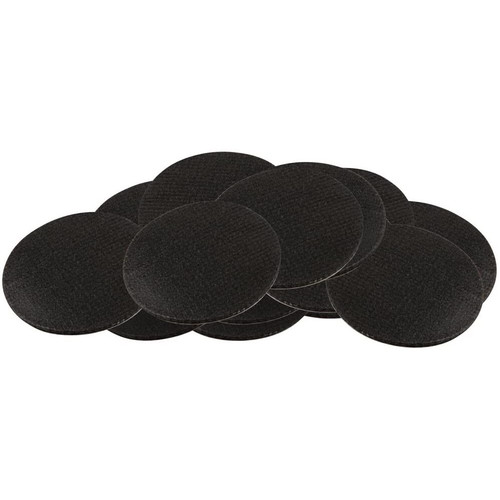 Super Sliders 4738595N  Self-Stick Non-Slip Surface Grip Pads 1" Black - 16 Pack Image 0