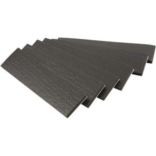 SoftTouch 4739495N  Self-Stick Non-Slip Surface Grip Pads 1" x 4" - 6 Pack Image 1