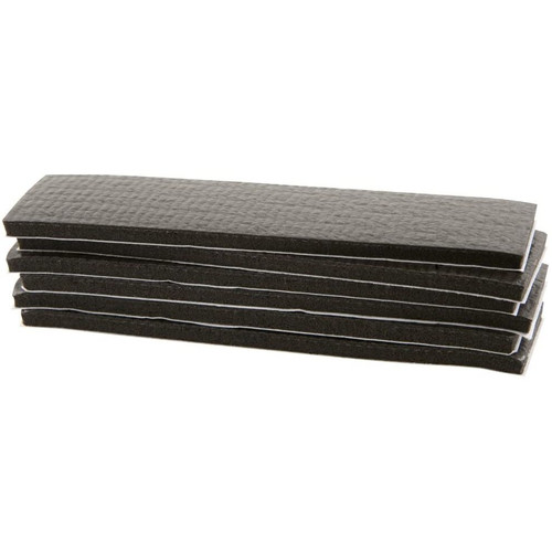 SoftTouch 4739495N  Self-Stick Non-Slip Surface Grip Pads 1" x 4" - 6 Pack Image 2