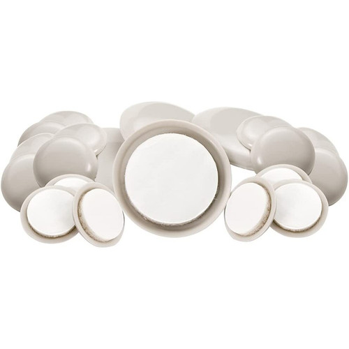 SoftTouch 4760195N  Round Table and Chair Self-Stick Furniture Sliders - 20 Piece Assorted Pack Image 0