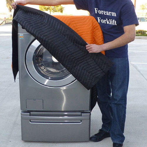 ForeArm Forklift FFMB  Moving Blanket Full Size 72" x 80" 2 Sided Image 2
