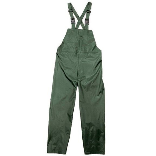Viking Wear  2910PG  Open Road 150D Green Rain Bibs with Supenders - XLarge Image 0