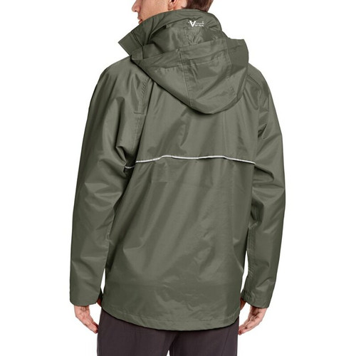 Viking Wear  3305J Men's Green Journeyman 420D Nylon Rain Jacket with Mesh Lining  - Large Image 2