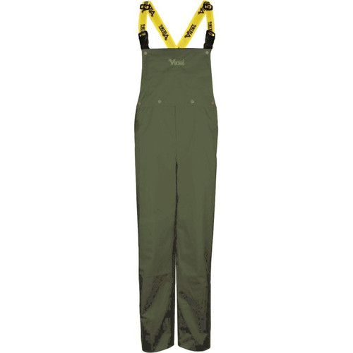 Viking Wear  3305P Men's Green Journeyman 420D Rain Bibs with Detachable Bib - Large Image 0