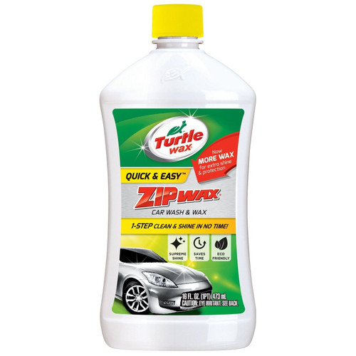Turtle Wax T75A  Quick & Easy Zip Wax Car Wash & Wax - 16 fl oz Image 0