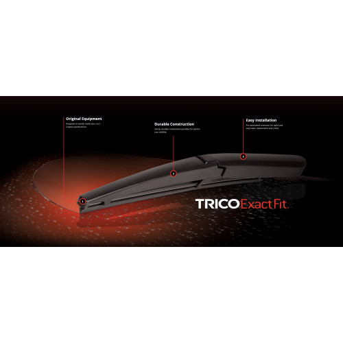 Trico 12-B  Exact Fit 12" (300mm) - Rear Wiper Blade Image 2