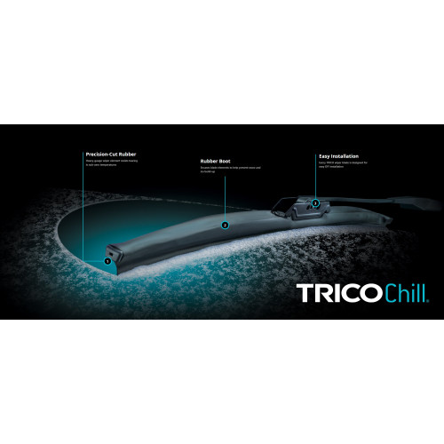 Trico 37-225  Trico Chill 22 inch Winter Conventional Wiper Blade Image 2 Trico 37-225  Trico Chill 22 inch Winter Conventional Wiper Blade Image 2