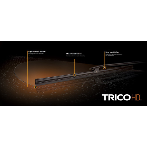 Trico 61-160  Trico HD Flat 16 inch Heavy Duty & RV Wiper Blade Image 2