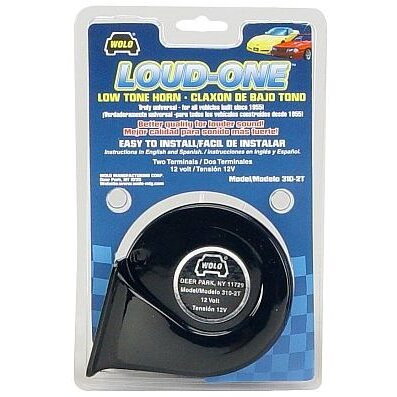 Wolo 310-2T  Loud-One Low Tone Electric Horn Kit - 115 Decibels / 410Hz Image 0